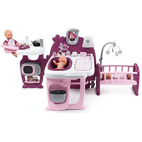 SMOBY Baby Krankenschwester Large Baby House - 3 Spielbereiche - 23 Zubeh�r Cover