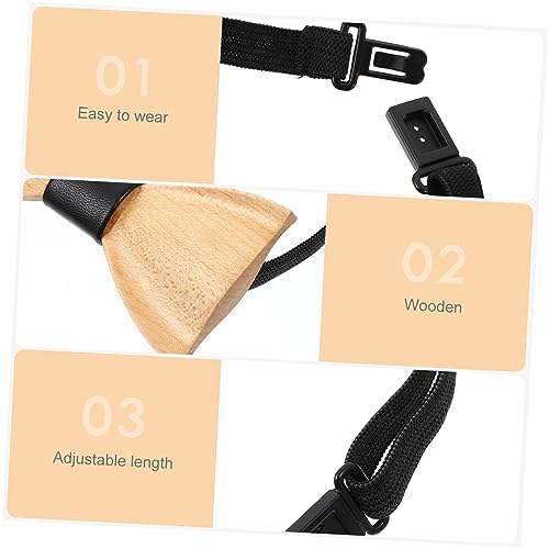NOLITOY 1pc Bow Tie for Boys and Girls Boy Girl Bowties Formal Tuxedo Bowtie Wooden Party Accessory3