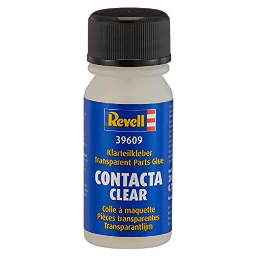 Revell- Contacta Clear Pegamento líquido Transparente para maquetas (13 g), Color (39609) , color/modelo surtido