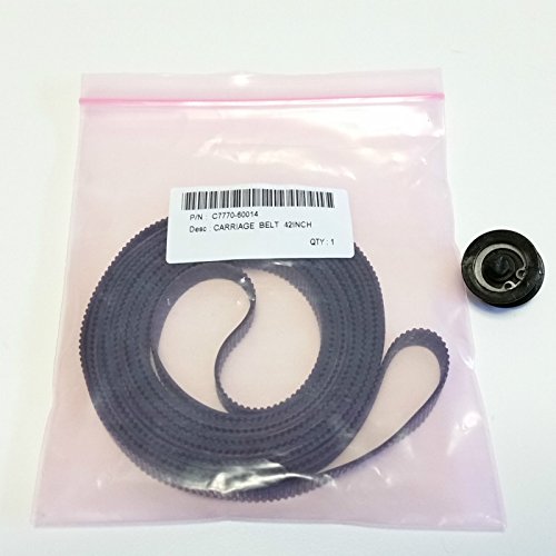 Correa C7770 - 60014 Belt 42 inch Incluye Polea, para HP Designjet 500 Cover
