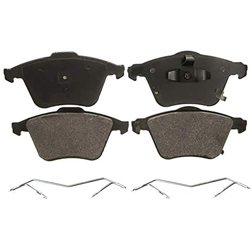 Image of Detroit Axle - Front Brake Pads for 2006-2007 Mazda 6 [Turbocharged] Ceramic Brake Pads w /Hardware Replacement