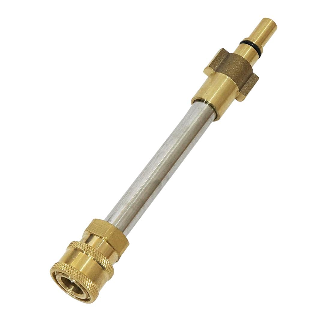 JPT Pressure Washer Gun Adapter, 1/4-Inch Quick Connect Fitting, Brass Build Adapter Compatible with Bosch High Pressure Washer-image-42