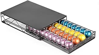 RECAPS Coffee Pod Holder Drawer Storage Coffee Capsules Kitchen Organizer Compatible with Vertuoline