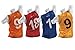 Kwik Goal Youth 1-50 Numbered Scrimmage Vests, Red