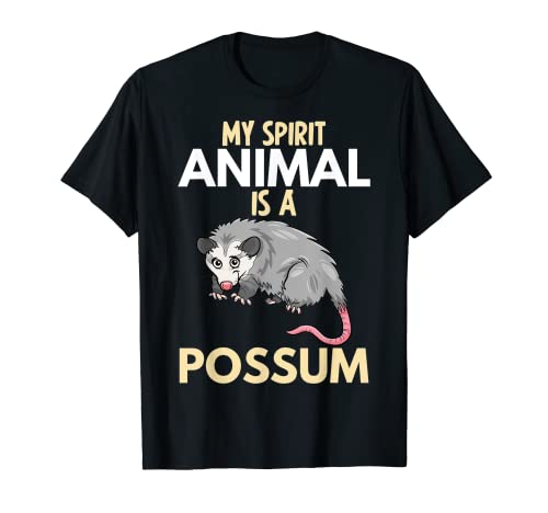 My Sprit Animal Is Possum Divertente Animale Amante Ragazze Donne Ragazze Ragazzo Maglietta