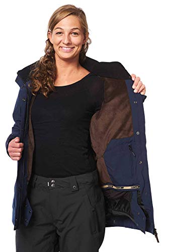 Pepper Jacket Mixte imperméable avec poches zippées de rangement