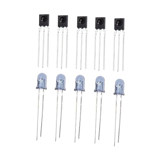 HOMSFOU 5 Conjuntos De Pré-Amplificadores Ir LED Emissor Pré-Amplificador Receptor De Diodos