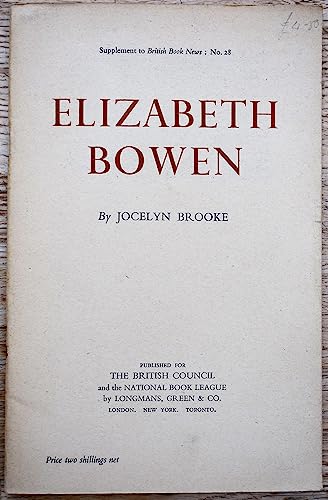 Elizabeth Bowen B0000CIB94 Book Cover