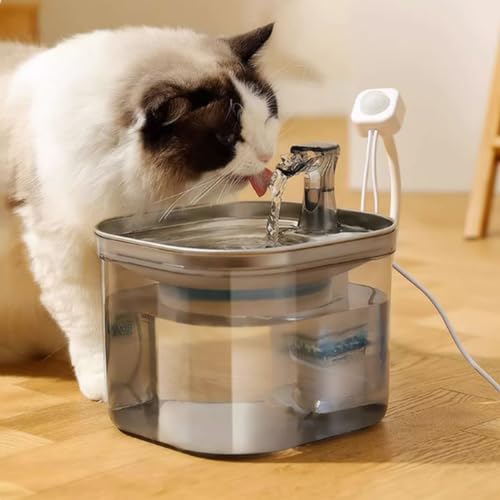 Fuente de Agua para Mascotas de Acero Inoxidable 304 miniatura 3