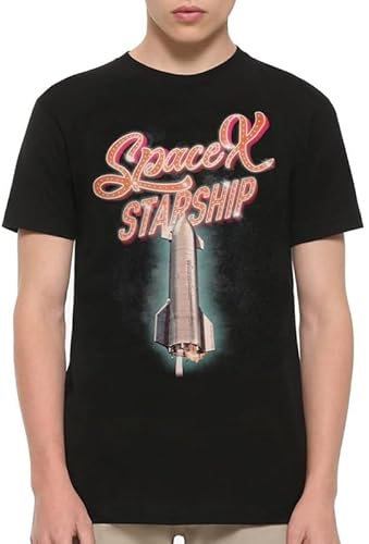 GVSCVS Foxtrot SpaceX Starship T-Shirt(Medium)