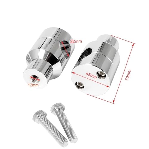 Abrazadera de elevador manillar para eliminar dolor de espalda en moto 2