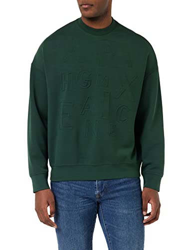 Armani Exchange Men's Embossed Logo Sweatshirt