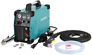 Pilot Arc Plasma Cutter, Non-touch, BTC500DP CUT50DP 50Amps Plasma Cutter 110/220V Dual Voltage Plasma Cutting Machine Clean Cut(BTC500DP 110/220)
