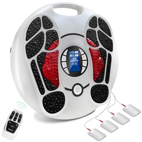 Electric Foot Massage Heater，dispositivo para la circulación sanguínea de las piernas，Masaje de pies con mando a distancia，Ergonomic Foot Care And Stress Relief Device