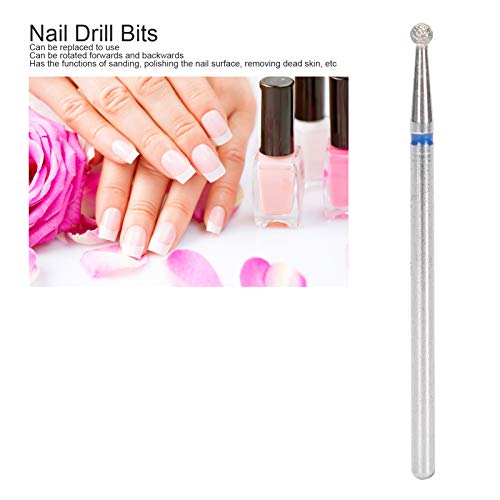 Puntas de taladro para uñas 50 piezas 2.3mm miniatura 4
