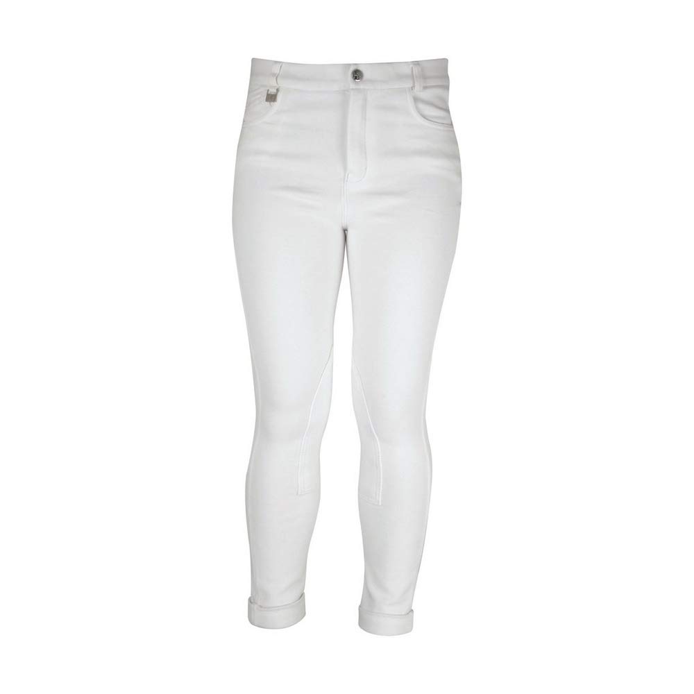 Hy Equestrian Hyperformance Melton Children's Jodhpurs - Inch White Size 26