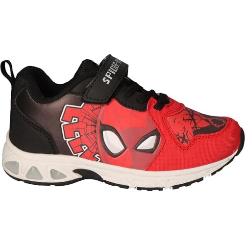 Basket Spiderman pour enfants avec semelle lumineuse TPR
