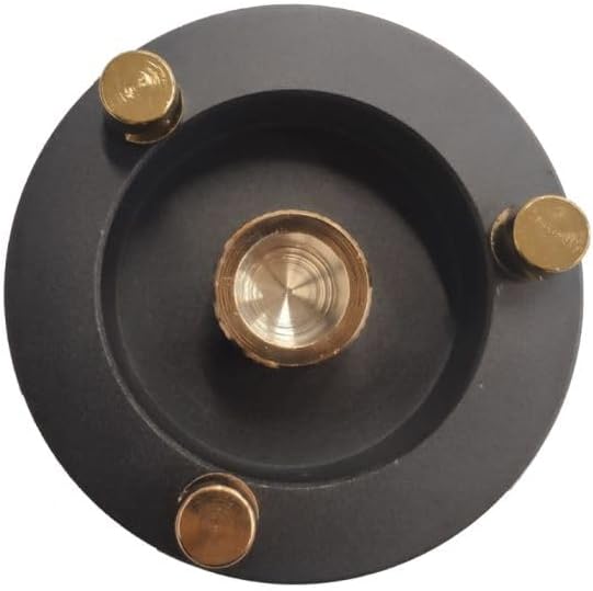 Geodetic Rotating Tribrach Adaptor, 5/8" Screw Thread, Aluminum, Retro Prisms and Target Systems, Adjustable, for Survey Instruments, Water Resistant