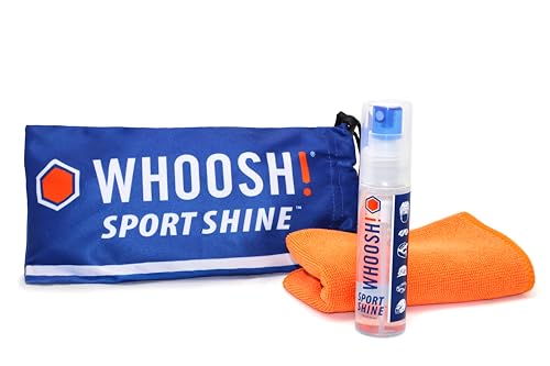 WHOOSH! Sport Shine 1 fl oz Anti-Fog Spray for Glasses, Goggles, Visors & Face...