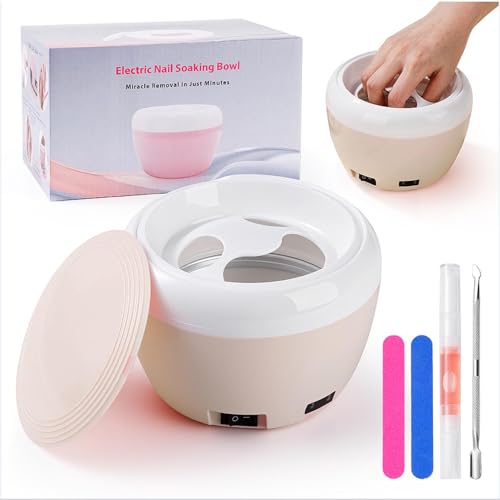 Ensemble de trempage à ongles haut de gamme machine chauffante de dépose manucure