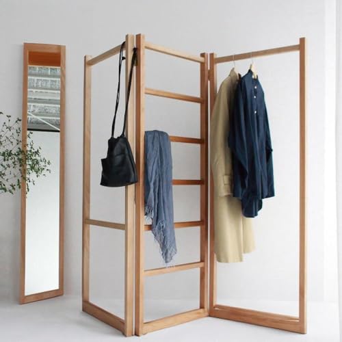 衣桁3連タイプ ハンガーラック ヒダコレ家具 HIDA COLLECTION GF002VC13