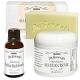 Dr. Berry's Starter Sulfur Pack | Fast Relief for Itching, Discomfort, Redness, Bug Bites, Acne, and Irritation | Soothes Poison Ivy, Oak, and Sumac Reactions | USA-Made, Kid Safe