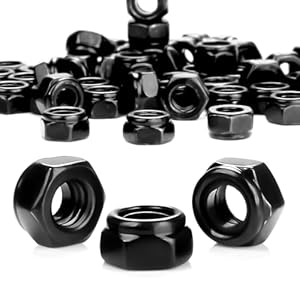 Pyroclasia M3 Selbstsichernde Sechskantmuttern 55 Stück