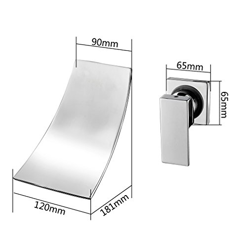 KINSE® elegante Montaggio a parete mixer apparato