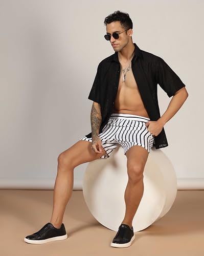 Image of DHRUVI TRENDZ Shorts for Men | Boxer Shorts for Men | Men Shorts | Cargo Shorts | Shorts for Men Beach Wear | Printed Shorts | Men's Regular Fit Shorts