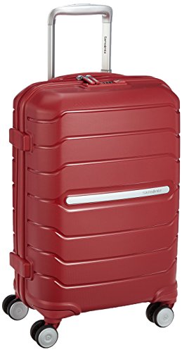Image of Samsonite Octolite Polypropylene 55 cms Red Hard sided Suitcase (I72 (0) 00 001)
