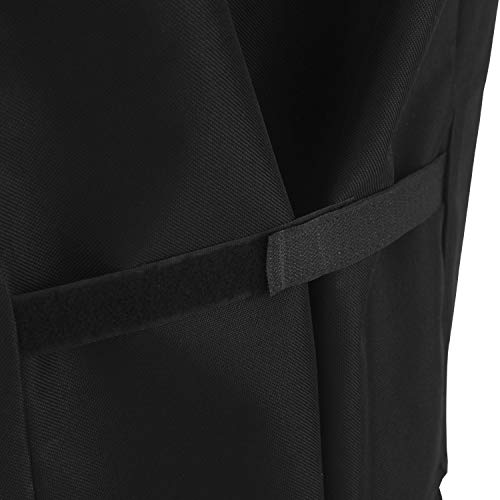 Modern Leisure® Chalet 65 in. Grill Cover, 65" L x 25" W x 44.5" H, Black by Modern Leisure - Image 7