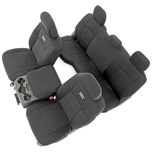 Rough Country Neoprene Seat Covers for Dodge Ram (2019-2024) - UV &…