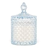 Hidden label Wood Wick - Velas perfumadas de citronela y jengibre, vela de lujo para mujeres y