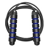 Amazon Brand -Umi. Tangle-Free Skipping Rope with Ball Bearings and Memory Foam Handles