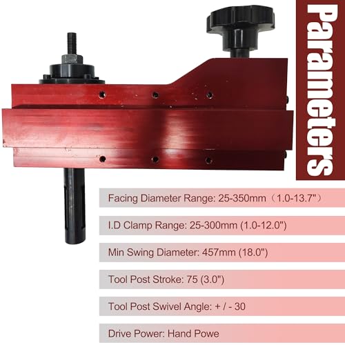Torno manual para bridas con manivela HQHAOTWU miniatura 4