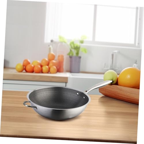 Wok de Acero Inoxidable con Mangos Removibles miniatura 5