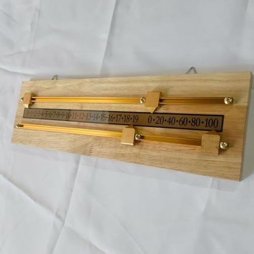 Marcador de puntuación para billar y snooker montado en pared miniatura 3