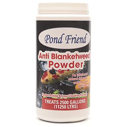 Pond Friend Anti Blanketweed Powder 1kg treats 11250 Litre. The answer to string and filament algae problems Cover