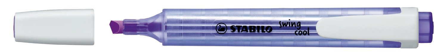 Stabilo swing® cool Textmarker Farbsortiert im Kunststoffetui Keilspitze 1 und 4 mm 275/4 4er-Pack im 5er Pack