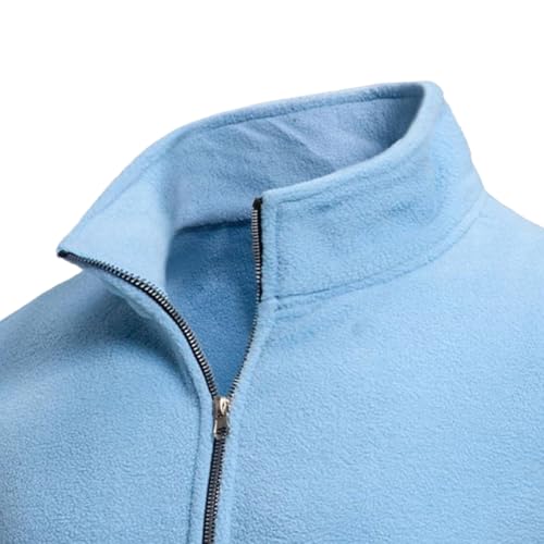 Chaqueta de forro polar con cuello alto aislante y estilo simple 2