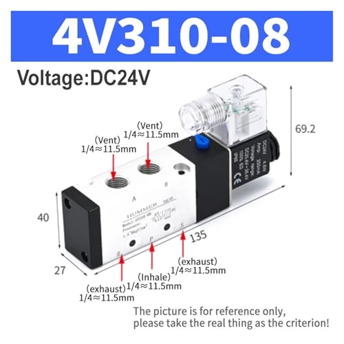 Électrovanne pneumatique 4V310/410 pour stopper les pertes de pression - 3