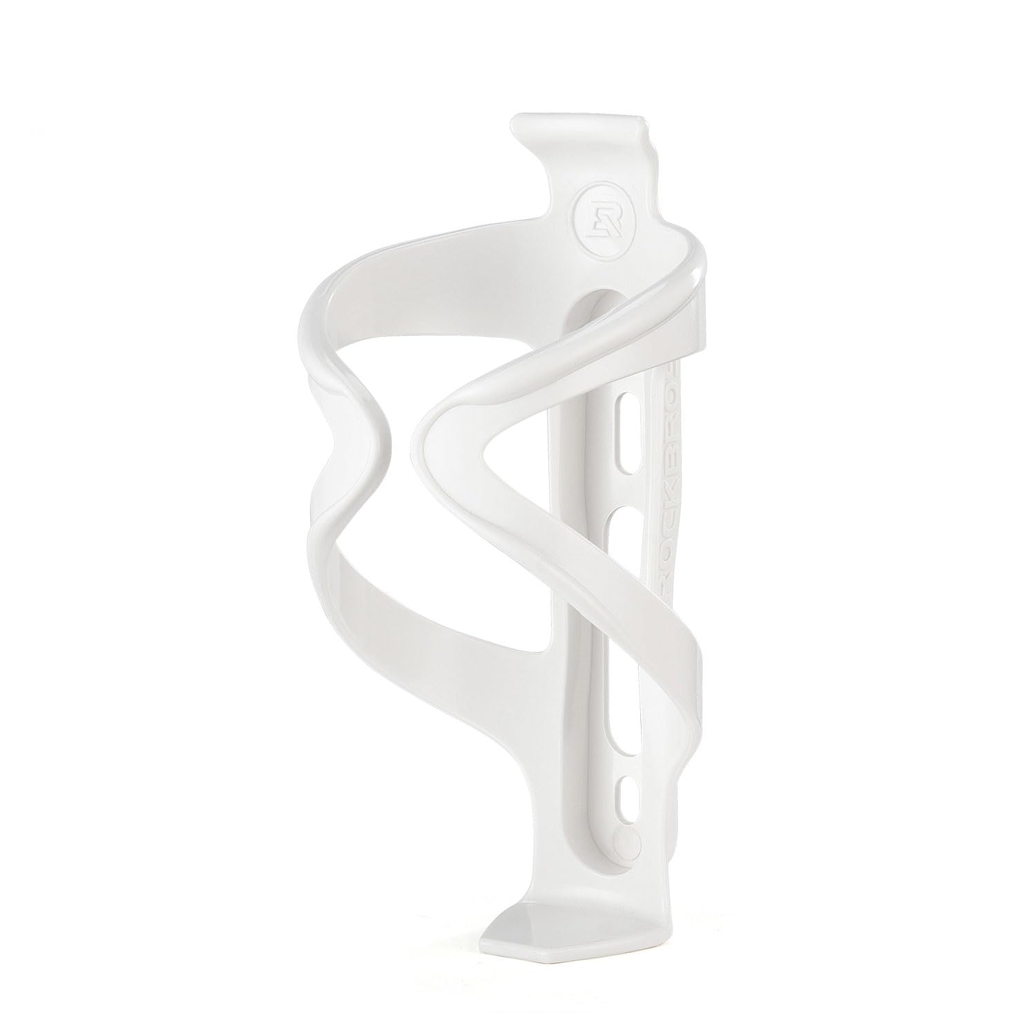 ROCKBROS Bike Bottle Holder 34g Lightweight PC Bottle Cage, Durable Bike Drinks Holder for MTB Road & Mountain Bikes, White