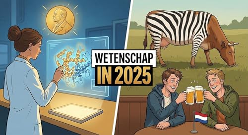🎧 # 202 Een eiwit dat muizen en mensen ziek maakt, een koe met zebrastrepen en aangeschoten Duitse studenten: wetenschap in 2025