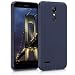 Produktbild kwmobile Hülle kompatibel mit LG K8 (2018) / K9 - Hülle Silikon - Soft Handyhülle - Handy Case in Dunkelblau matt