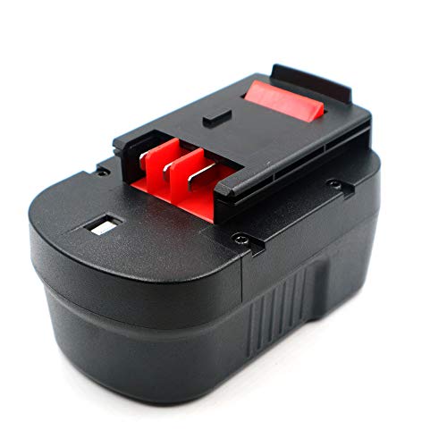 Heshunchang Batterie 14,4V 3Ah remplacer pour Black et Decker A14 A14E HPB14 FSB14 A9251 A9274