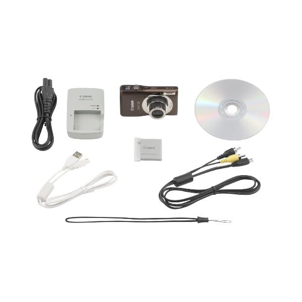 Canon IXUS 105 Digitalkamera (12 MP, 4-fach opt. Zoom, 6,9cm (2,7 Zoll) Display, bildstabilisiert) braun – Bild 6