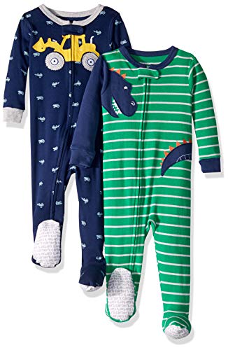 Image of carter's Baby Boys 2-Pack Cotton Pajamas