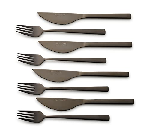 Pizzabesteck Echtwerk Set aus Edelstahl für 4 Personen