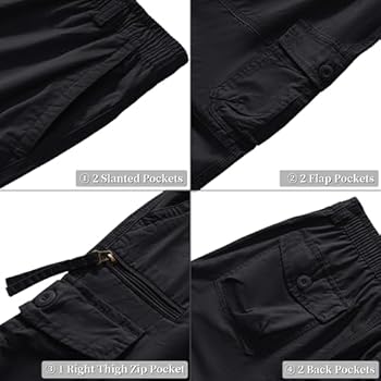 Kefitevd 3/4 herenbroek, cargo shorts, bermuda shorts in katoen met meerdere zakken, korte zomerbroek, werkbroek, casual, steenrood, 36 Kefitevd 3/4 herenbroek, cargo shorts, bermuda shorts in katoen met meerdere zakken, korte zomerbroek, werkbroek, casual, steenrood, 36