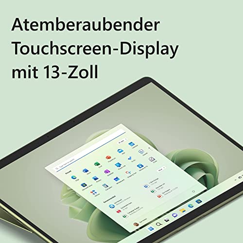 Tablet mit Tastatur Microsoft Surface Pro 9 i5 8GB RAM 256GB SSD